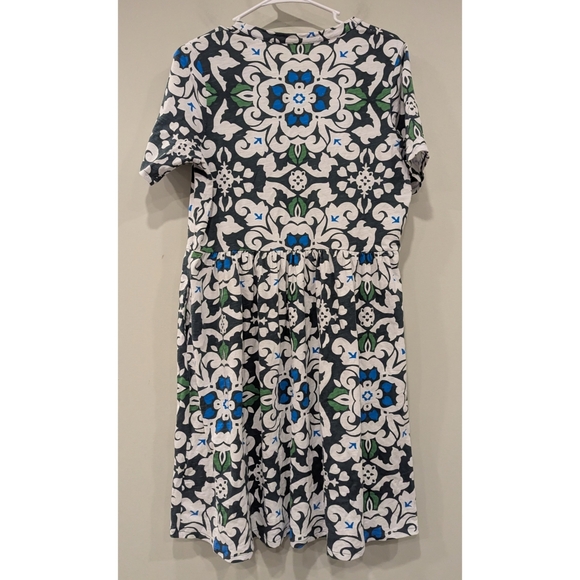 Boden Easy Notch Neck Cotton Jersey Pocket Dress Size 10 Regular - Picture 5 of 8